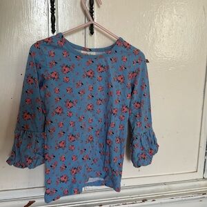 Matilda Jane Floral Longsleeve Shirt